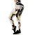 preiswerte Workout, Fitness &amp; Yoga Bekleidung-Damen Yogahose Bauchkontrolle Kolbenheber 4-Wege-Stretch Scrunch Butt Rüschen Butt Lifting Fitness Fitnesstraining Laufen Hoher Taillenbund Batik Leggings Unten Dunkelgelb Rosa Rot Winter Sport