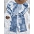 cheap Sports Athleisure-Women&#039;s Sweatsuit 2 Piece Set Tie Dye Loose Fit Crop Top Crew Neck Tie Dye Cute Sport Athleisure Clothing Suit Long Sleeve Warm Soft Oversized Comfortable Everyday Use Causal Exercising General Use