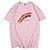 cheap Sports Athleisure-Men&#039;s Tee / T-shirt Black White Blue Pink Cartoon Oversized Crew Neck Cotton Cartoon Letter Printed Cool Sport Athleisure T Shirt Top Short Sleeves Breathable Soft Comfortable Plus Size Everyday Use