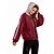cheap Sports Athleisure-Women&#039;s Hoodie Pullover Side-Stripe Oversized Patchwork Hoodie Fleece Color Block Cute Sport Athleisure Hoodie Top Long Sleeve Warm Soft Comfortable Everyday Use Causal Exercising General Use