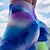 baratos Roupas Para Exercícios, Musculação &amp; Yoga-Mulheres Calças de ioga Compressão abdominal Butt Lift Estiramento de 4 vias Scrunch Butt Levantamento de Butt Ruched Ginástica Treino de Ginástica Corrida Cintura Alta Tintura Tie Dye Meia-calça