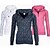 cheap Sports Athleisure-Women&#039;s Hoodie Pullover White Blue Front Zipper Hoodie Fleece Sunflower Sport Athleisure Hoodie Top Long Sleeve Warm Soft Comfortable Everyday Use Exercising General Use / Winter