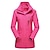 cheap Softshell, Fleece &amp; Hiking Jackets-Women&#039;s Fleece Hoodie Jacket Hiking Jacket Hiking 3-in-1 Jackets Winter Outdoor Thermal Warm Windproof Breathable Solid Color Single Slider 3-in-1 Jacket Top Ski / Snowboard Climbing Camping / Hiking