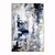 abordables Peintures à l&#039;Huile-Peinture à l&#039;huile Hang-peint Peint à la main Verticale Abstrait Paysage Contemporain Moderne Rideau (sans cadre)