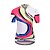 abordables Ropa de ciclismo-BIKEBOY Mujer Jersey de ciclismo con pantalones cortos Manga Corta - Verano Poliéster Fucsia Rayas Retazos Gracioso Bicicleta Almohadilla 3D Secado rápido Transpirable Bandas Reflectantes Bolsillo