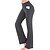 cheap Exercise, Fitness &amp; Yoga Clothing-Women&#039;s High Waist Bootcut Yoga Pants with Pockets