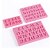 cheap Bakeware-Cake Decorating Tools Silicone Chocolate Mold Letter And Number Fondant Molds Cookies Bakeware Tools
