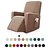 billige Møbelbetræk-hvilestol stretch sofabetræk slipcover elastisk sofa beskytter med lomme til tv fjernbetjening bøger almindelig ensfarvet blød holdbar