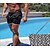 cheap Wetsuits, Diving Suits &amp; Rash Guard Shirts-Men&#039;s Quick Dry Swim Trunks Swim Shorts with Pockets Drawstring Board Shorts Bathing Suit Solid Colored Swimming Surfing Beach Water Sports Summer