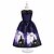 cheap Cosplay &amp; Costumes-Witch JSK / Jumper Skirt Girls&#039; Kid&#039;s Vacation Dress Halloween Halloween Festival / Holiday Cotton Polyster Purple Easy Carnival Costumes