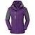cheap Softshell, Fleece &amp; Hiking Jackets-Women&#039;s Hoodie Jacket Hiking Jacket Hiking 3-in-1 Jackets Winter Outdoor Waterproof Windproof Soft Comfortable Patchwork Outerwear Trench Coat Top Fishing Climbing Running Violet Red Navy Blue