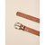 cheap Belts-Women&#039;s Waist Belt Brown Party Street Dailywear Casual Belt Pure Color / Basic / Fall / Winter / Spring / Summer