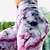 cheap Exercise, Fitness &amp; Yoga Clothing-Women&#039;s High Waist Tie Dye Yoga Pants for Winter Sports
