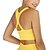 cheap Sport Athleisure-Women&#039;s 2pcs Tracksuit Yoga Suit Summer Seamless Cross Back Fashion Yellow Blue Green Nylon Yoga Fitness Gym Workout Cropped Leggings Bra Top Clothing Suit Sport Activewear Tummy Control Butt Lift