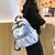 abordables Sacs-Femme Nylon Sac d&#039;Ecole sac à dos Grande Capacité Fermeture Couleur unie Quotidien Bleu Rose Claire Vert Gris