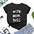 cheap Sports Athleisure-Women&#039;s Tee / T-shirt Artistic Style Crew Neck Letter Printed Sport Athleisure T Shirt Top Short Sleeves Breathable Soft Comfortable Plus Size Everyday Use Exercising General Use