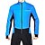 cheap Cycling Clothing-Men&#039;s Cycling Jersey Winter Fleece Polyester Bike Jacket Top Windproof Warm Quick Dry Sports Patchwork Red / Blue Clothing Apparel Tailored Fit Bike Wear / Long Sleeve / Athleisure / Breathable