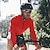 cheap Cycling Clothing-Men&#039;s Cycling Jersey Long Sleeve Winter Bike Mountain Bike MTB Road Bike Cycling Sweatshirt Jersey Top Black Mint Green Blue Warm Multi-Pockets Breathable Polyester Sports Clothing Apparel / Stretchy