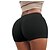 billige Shorts-Dame yogashorts Shorts Underdele Mavekontrol Balleløft Åndbart Hvid Sort Blå Yoga Fitness Gym Træning Sport Sportstøj Elastisk
