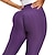 baratos Roupas Para Corrida &amp; Jogging-leggings de ioga para levantamento de bumbum cintura alta elástica calça de treino espólio calças justas com babado de bumbum texturizado