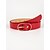 abordables Belts-Mujer Cinturón de Cintura - Fiesta / Trabajo / Clásico Un Color