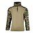cheap Hunting Clothing-Men&#039;s Combat Shirt Hunting T-shirt Tee shirt Camo Shirt Outdoor Fall Spring Breathable Quick Dry Wearable Outdoor Top Camo Cotton Camping / Hiking Hunting Fishing Green / Yellow Sand python pattern