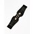 abordables Belts-Mujer Cinturón Ancho Negro Uso Diario Casual Diario Festivos Cinturón Color puro / Otoño / Invierno / Primavera / Verano / Vintage
