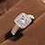 billige Damesmykker-1 stk Bandring Ringe For Kubisk Zirkonium Dame Bryllup Fest &amp; Aften Klar geometriske Messing Dyrebar
