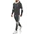 cheap Running &amp; Jogging Clothing-Men&#039;s 2 Piece Full Zip Tracksuit Sweatsuit Casual Athleisure Winter Long Sleeve Cotton Breathable Soft Fitness Gym Workout Running Active Training Exercise Sportswear Light Gray Dark Gray Black