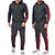cheap Running &amp; Jogging Clothing-Men&#039;s 2 Piece Patchwork Tracksuit Sweatsuit Street Athleisure 2pcs Winter Long Sleeve Thermal Warm Moisture Wicking Breathable Fitness Gym Workout Running Jogging Training Sportswear Normal Hoodie