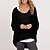 cheap Sports Athleisure-Women&#039;s Sweatshirt Pullover Pure Color Crew Neck Cotton Solid Color Sport Athleisure Sweatshirt Top Long Sleeve Warm Soft Comfortable Everyday Use Daily General Use / Winter