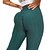 cheap Running &amp; Jogging Clothing-butt lift yoga leggings hight waist stretchy workout booty pants textured scrunch bum ruched tights