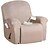billige Møbelbetræk-hvilestol stretch sofadæksel covercover elastisk sofabeskytter med lomme til tv fjernbøger almindelig ensfarvet vandafvisende blød holdbar