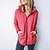cheap Sports Athleisure-Women&#039;s Coat Front Zipper Front Pocket Hoodie Solid Color Sport Athleisure Jacket Tracksuit Long Sleeve Warm Soft Oversized Comfortable Everyday Use Daily General Use / Winter
