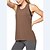 billige Løb &amp; Joggingtøj-træningstoppe til kvinder, cross-back yoga skjorte ærmeløs racerback træning aktiv tank top (a-grøn, stor)