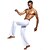 baratos Yoga Pants &amp; Bloomers-Homens Calças de ioga Secagem Rápida Leve Com Cordão Ginástica Treino de Ginástica Corrida Calças Branco Preto Cinzento Esportes Roupas Esportivas Solto Com Stretch
