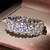 cheap Women&#039;s Jewelry-1pc Band Ring Ring For AAA Cubic Zirconia Women&#039;s Wedding Clear Geometrical Brass Heart
