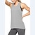 billige Løpe- og joggeklær-treningsoverdeler for kvinner, cross-back yoga skjorte ermeløs racerback treningsaktiv tanktopp (a-grønn, stor)