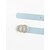 abordables Belts-Sur les Hanches Soirée Plein Air Quotidien Ceinture Femme Couleur monochrome Bleu / basique / L&#039;autume / L&#039;hiver / Printemps / Eté