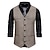 cheap Vintage Dresses-Classical Retro Vintage 1920s Vest Waistcoat The Great Gatsby Groomsmen Men&#039;s Carnival Wedding Party Wedding Guest Vest