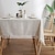 abordables Linge de table-nappe art nordique bambou lin noué avec gland nappe thé table basse pour table à manger décoration de la chambre de la maison