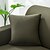 abordables Bottoms-1 pieza decorativa color sólido funda de almohada funda de almohada funda de cojín para sofá cama sofá 18 * 18 pulgadas 45 * 45 cm
