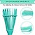 cheap Hair Care &amp; Styling-4 pieces detangling brush and hair comb set kinky wavy curly coily wet dry oil thick long natural hair,knots detangler easy to clean (green)