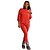 abordables Vêtements de course et de jogging-Femme 2 Pièces Survêtement Plein Air Athleisure 2 pièces Hiver Manches Longues Elasthanne Chaud Respirable Doux Aptitude Exercice Physique Fonctionnement Le jogging Entraînement Tenue de sport