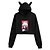 cheap Everyday Cosplay Anime Hoodies &amp; T-Shirts-Inspired by Tokyo Ghoul Kaneki Ken Polyester / Cotton Blend Crop Top Hoodie Anime Printing Harajuku Graphic Graphic Prints Crop Top For Men&#039;s / Women&#039;s