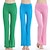 preiswerte Yogahosen &amp; Bloomers-Damen Yoga-Hose Hohe Taillenlinie Hosen Unten Weite Hosen Volltonfarbe Leicht Rosa Grün Schwarz Fitness Fitnesstraining Pilates Winter Sport Sportkleidung Dehnbar