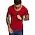 abordables Camisetas y camisas de tirantes de hombre-Hombre Camiseta Camiseta superior Plano Escote en Pico Verano Manga Corta Ropa Músculo Esencial