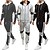 cheap Running &amp; Jogging Clothing-Men&#039;s 2 Piece Full Zip Tracksuit Sweatsuit Casual Athleisure Winter Long Sleeve Cotton Breathable Soft Fitness Gym Workout Running Active Training Exercise Sportswear Light Gray Dark Gray Black