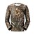 cheap Hunting Clothing-Men&#039;s Hunting T-shirt Tee shirt Camouflage Hunting T-shirt Camo / Camouflage Long Sleeve Outdoor Spring Summer Ultra Light (UL) Quick Dry Breathable Sweat wicking Top Cotton Polyester Camping
