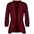 abordables Blazers Femme-Manteau Couleur unie Uni Style classique Automne Printemps Normal Col en V Manteau Manches Longues Entreprise Veste Saphir / Travail